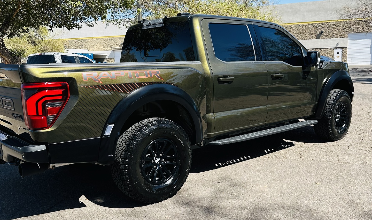 Ford Raptor featured in Bodega Details’ ceramic coating gallery
